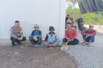 Bhabinkamtibmas Polsek Bengkalis ajak warga jaga kedamaian