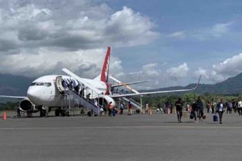 Bandara Fransiskus Xaverius Seda Maumere kembali beroperasi