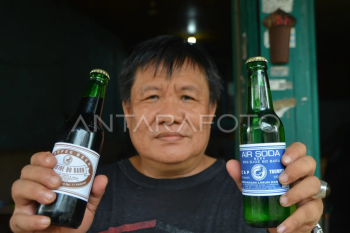 Produksi limun tradisional di Padang