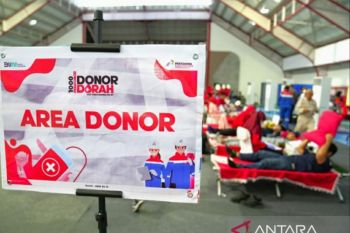 Donor darah Kilang Pertamina Plaju sumbangkan 900 kantong darah ke PMI