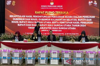 KPU gelar rapat pleno hasil perolehan suara