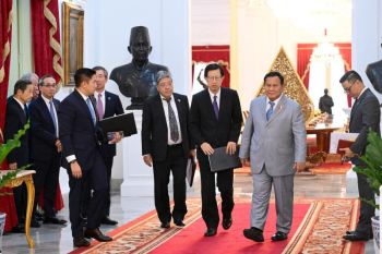 Presiden lanjutkan diksusi dengan pengusaha Jepang