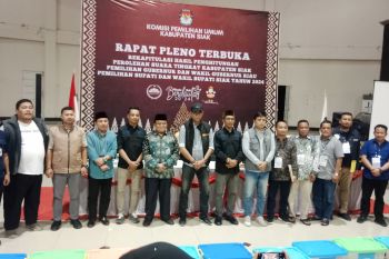 Hasil pleno KPU Siak, Afni-Syamsurizal raih suara terbanyak Pilkada Siak