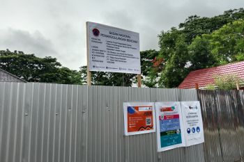 Gedung penanggulangan bencana Pusdalops di Lombok Tengah dibangun