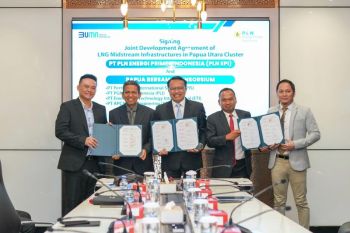 PLN EPI teken JDA program gasifikasi perkuat rantai pasok gas di Papua
