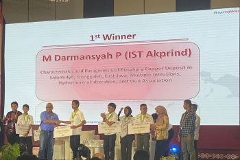 Penerima beasiswa STM juarai kompetisi geologi-ekonomi tingkat nasional