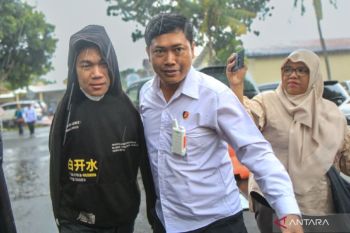 Tersangka penyandang disabilitas IWAS jalani pemeriksaan di Polda NTB