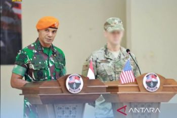 Kopasgat bersama militer AS adakan latihan bersama