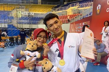 Atlet Polda-Sulteng sumbang tiga medali pada kejuaraan taekwondo