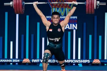 Lifter Rizki Juniansyah raih perak dan perunggu kejuaraan dunia 2024