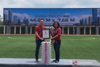 Videotron Stadion Super Soccer Arena Kudus raih rekor MURI