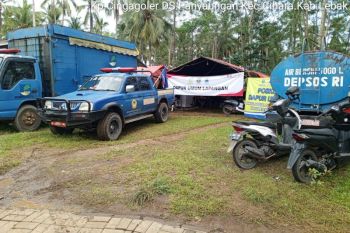 Tagana Lebak siapkan dapur umum untuk bantu korban pergerakan tanah