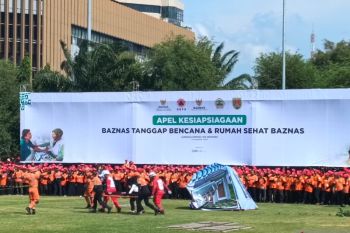 Wapres pimpin Apel Kesiapsiagaan dan Rakor Baznas  Tanggap Bencana