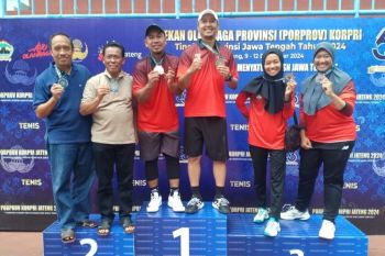 Kota Magelang raih tiga medali Porprov Korpri Jateng