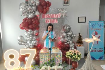 ANTARA Sulut rayakan HUT ke-87 dan perayaan Natal 2024