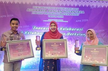 Agam dapat tiga prestasi malam Anugrah Adhikarya Pangan Nusantara