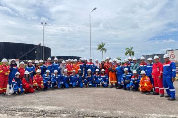 Awak media saksikan aktivitas hulu migas di terminal lifting Dumai