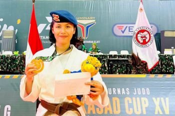 Bripda Septi Setyaningsih Juara 3 Judo 57 kg di Kasad Cup 2024