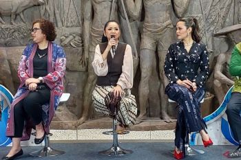 Penyanyi Vina Panduwinata senang bisa mendukung acara promosi pariwisata