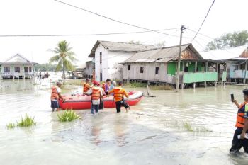 Ratusan rumah di Lampung Selatan terendam banjir