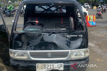 Polresta Bogor amankan pria diduga maling mobil dan tabrak kendaraan lain