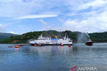 Kemenhub apresiasi kampanye keselamatan pelayaran DLU di Pelabuhan Lembar Lombok