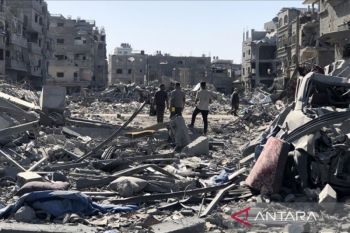 Korban tewas di Gaza sudah mencapai 45.317 orang