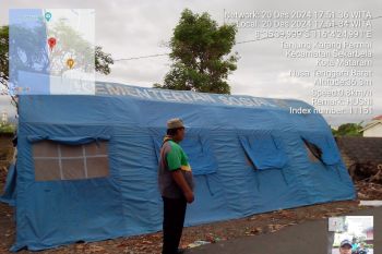 Tenda darurat disiapkan di Mataram antisipasi banjir rob susulan