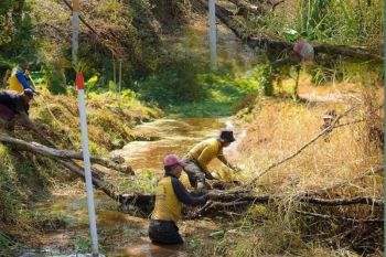 Pekanbaru gencarkan pembersihan saluran drainase dan sungai