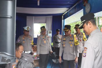 Itwasum Polri mengingatkan personel Polres Kulon Progo jaga jalur trategis