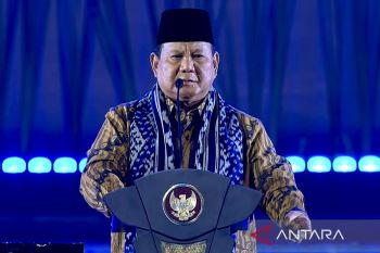 Prabowo tokoh terpopuler di Sosmed 2024