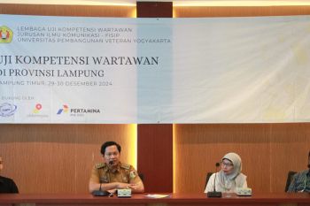 10 wartawan Lampung Timur dinyatakan kompeten usai ikuti UKW