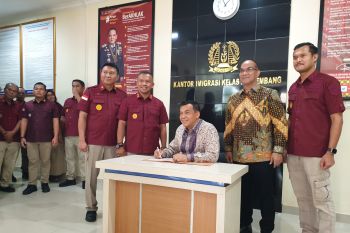 Imigrasi Palembang deportasi enam WNA sepanjang 2024