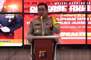 Kapolda Kalteng: Kejahatan di Kalteng meningkat 3 persen lebih