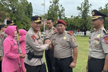 216 personel Polda Kalimantan Tengah naik pangkat