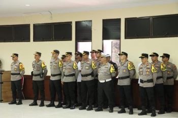 104 personel Polres Barelang naik pangkat jelang pergantian tahun 2025