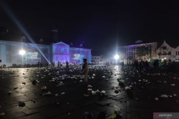 Tahun baru 2025, pengunjung Kota Tua tembus 28 ribu orang