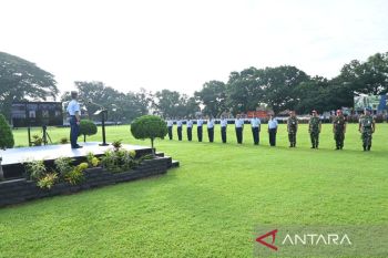 Danlanud Adi Soemarmo pimpin apel khusus  awal tahun