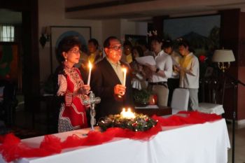 KBRI Beijing merayakan Natal dengan WNI