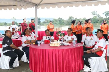 Kapolda Kaltara Pimpin Perayaan Hari Jadi Polda Kaltara ke-7 dengan Semangat Kebersamaan