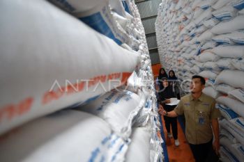 Stok beras 2025 di Sumatera Barat
