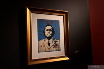 Pameran "Jejak Perlawanan Sang Presiden 2001"