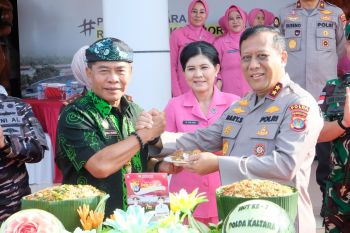 Polda Menerima Surprise Dari Gubernur Kaltara dan Unsur TNI Dalam Hari Jadi Polda Kaltara ke 7