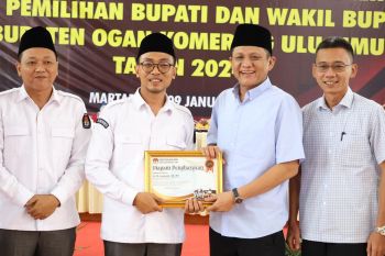 KPU OKU Timur tetapkan Lanosin-Adi pemenang  Pilkada 2024