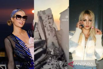 Kebakaran hebat di LA, rumah Paris Hilton hingga Britney Spears hangus