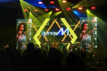 Boney M goyang penonton di Jakarta