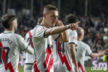 Liga Spanyol: Rayo Vallecano tembus 10 besar