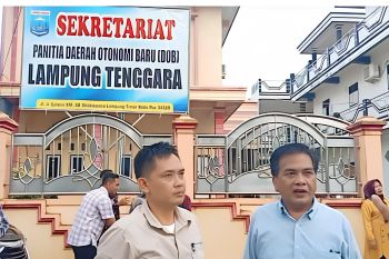 Panitia DOB Lampung Tenggara berharap bertemu  DPRD Lampung Timur