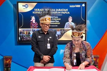 Erwin Hendarwin resmi jabat Kepala LPP TVRI Papua
