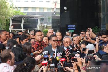 Sekjen PDI Perjuangan Hasto Kristiyanto penuhi panggilan penyidik KPK